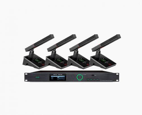 LAX UM-M140F 一拖四無線雙振膜會(huì)議話筒