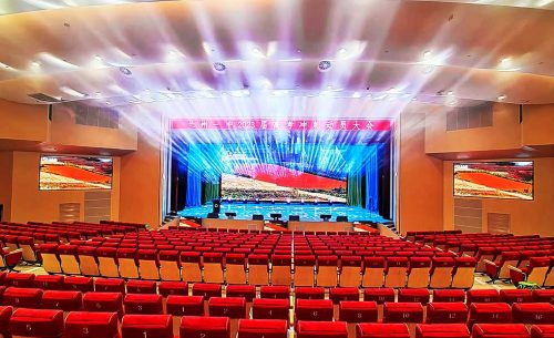 蘭州一中弘毅大禮堂系統(tǒng)解決方案