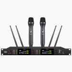 LAX UM620 一拖二真分集無線手持話筒